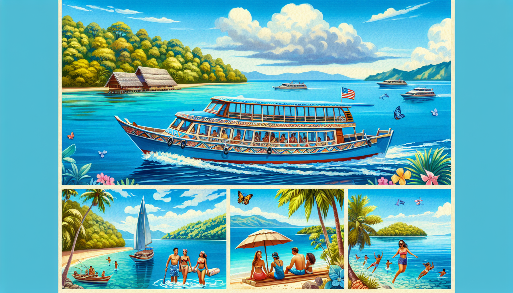 Mamanuca Express Island Hopping