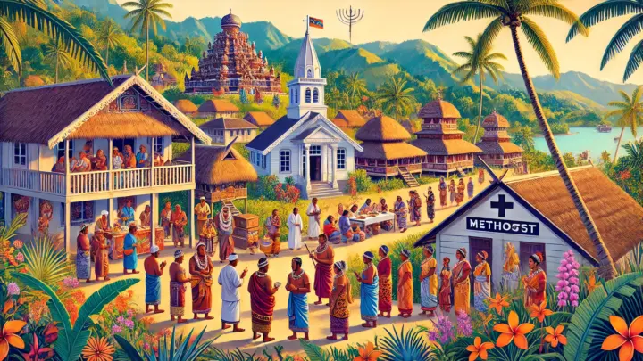 Bevölkerung und Religion in Fiji