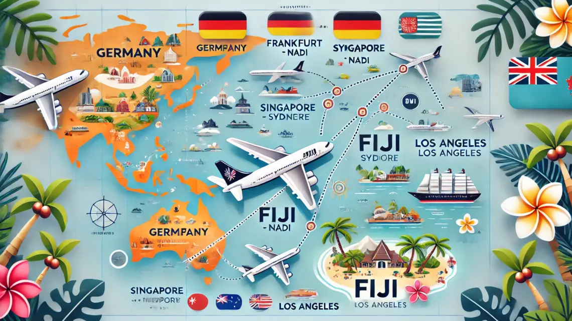 Flüge und Anreise nach Fiji Flüge und Anreise nach Fiji