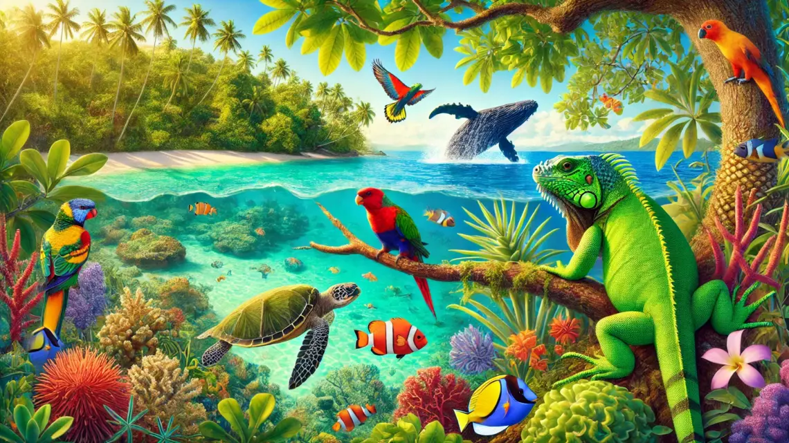 Tierwelt der Fidschi-Inseln – Eine faszinierende Reise durch die Fauna des Südpazifiks Tierwelt der Fidschi-Inseln – Eine faszinierende Reise durch die Fauna des Südpazifiks