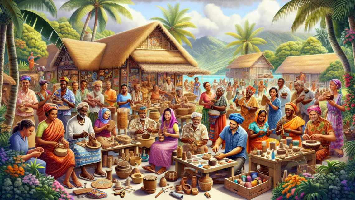 Arbeiten mit einheimischen Künstlern – lernen Sie Kunsthandwerk