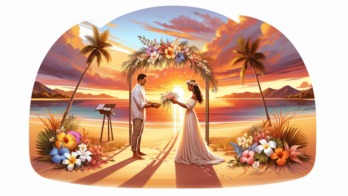 Heiraten am Strand – Traumhochzeit in der Südsee