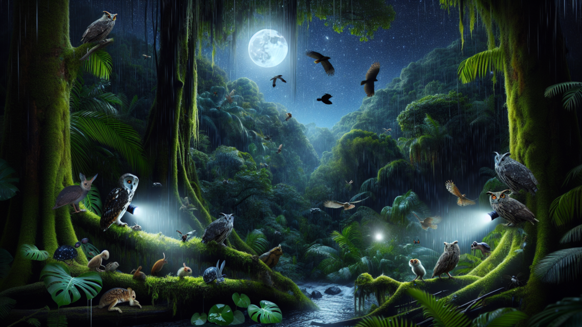 Nachtwanderungen im Regenwald – Entdeckung der nachtaktiven Tierwelt