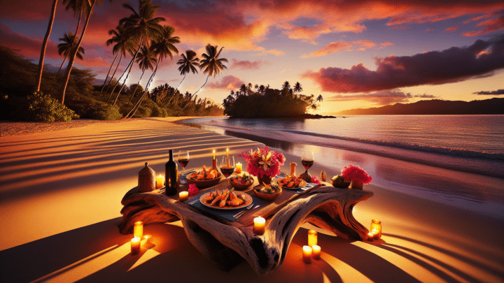 Privates Dinner am Strand – romantisch und unvergesslich