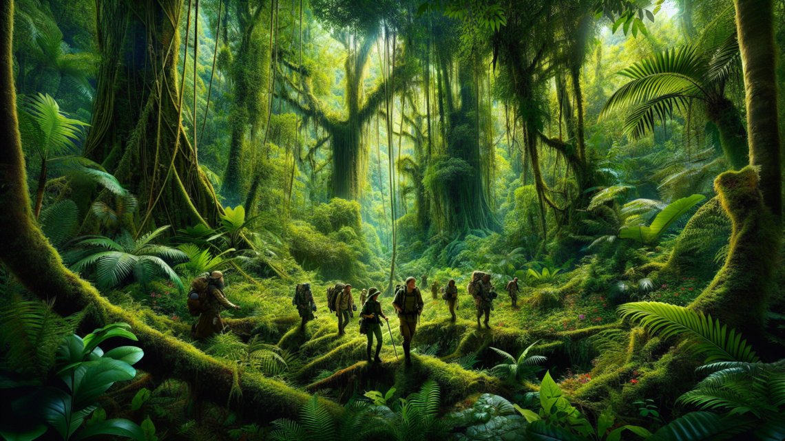 Wandern durch das dichte Dschungelgrün – pures Abenteuer